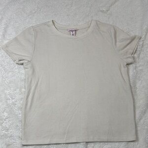 Cream Victoria’s Secret Women's Lounge Wear Top